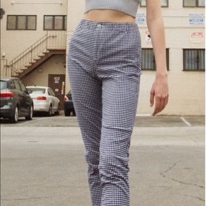 gingham brandy tilden pants